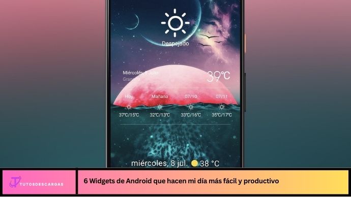 6 Widgets de Android que hacen mi día más fácil y productivo