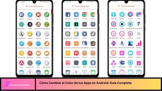 Cómo Cambiar el Color de tus Apps en Android