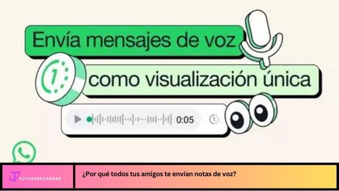 ¿Por qué todos tus amigos te envían notas de voz?