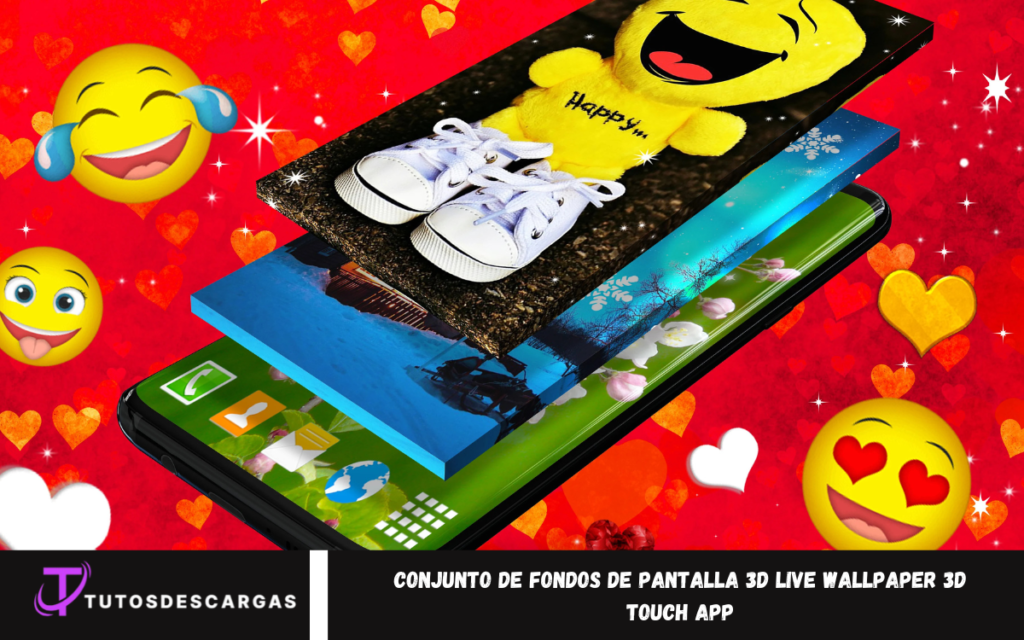 conjunto de fondos de pantalla 3d Live Wallpaper 3d Touch App