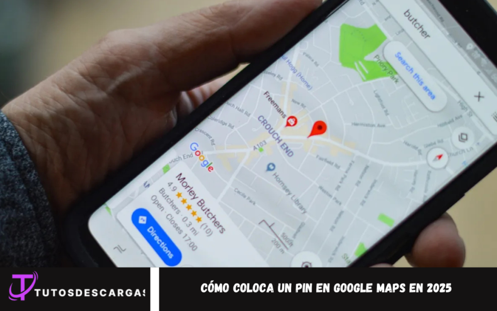 Coloca un pin en Google Maps