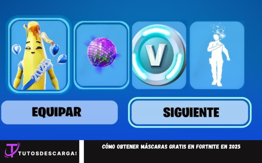 obtener máscaras gratis en Fortnite en