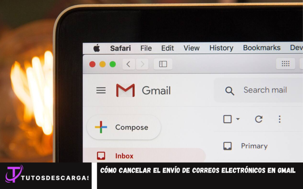 Cómo cancelar el envío de correos electrónicos en Gmail