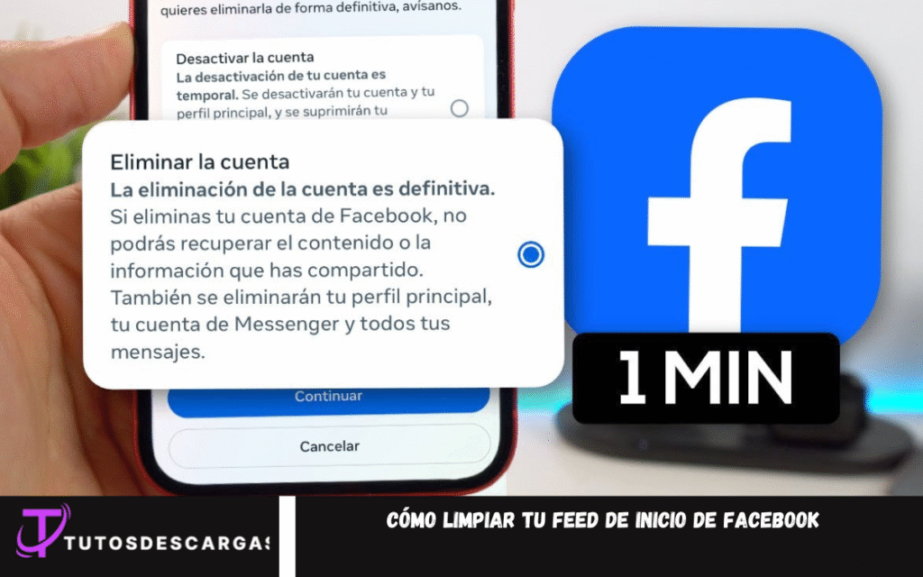 Cómo limpiar tu feed de inicio de Facebook