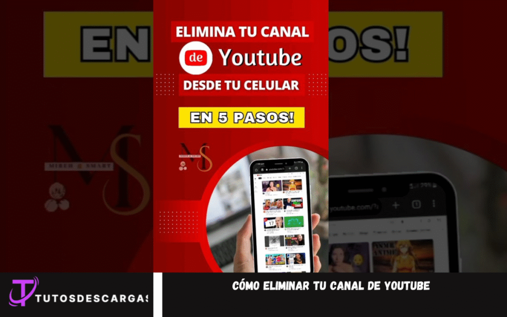 Cómo eliminar tu canal de YouTube
