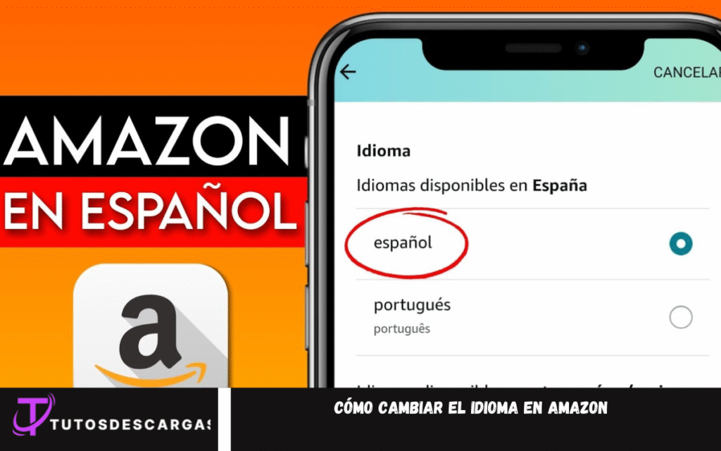Cómo cambiar el idioma en Amazon