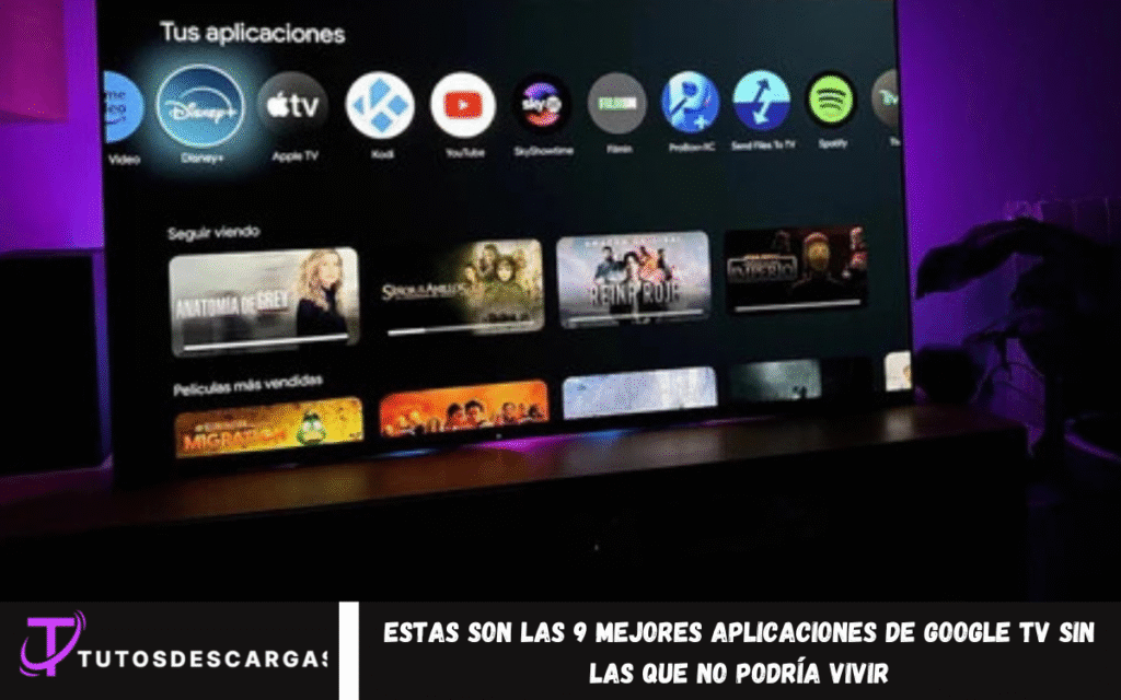 mejores aplicaciones de Google TV sin