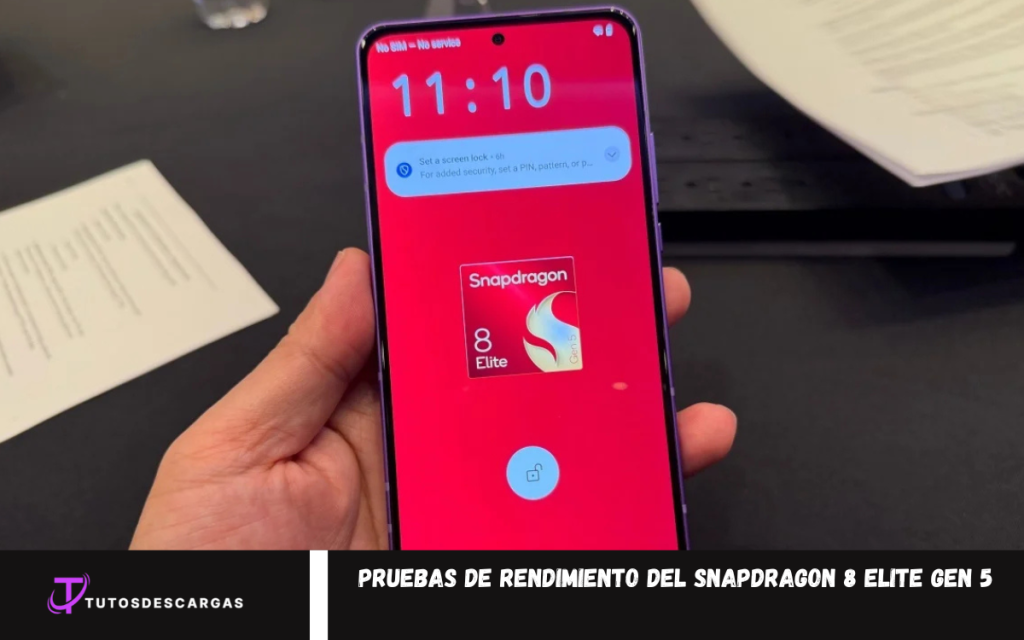 Pruebas de rendimiento del Snapdragon 8 Elite Gen 5