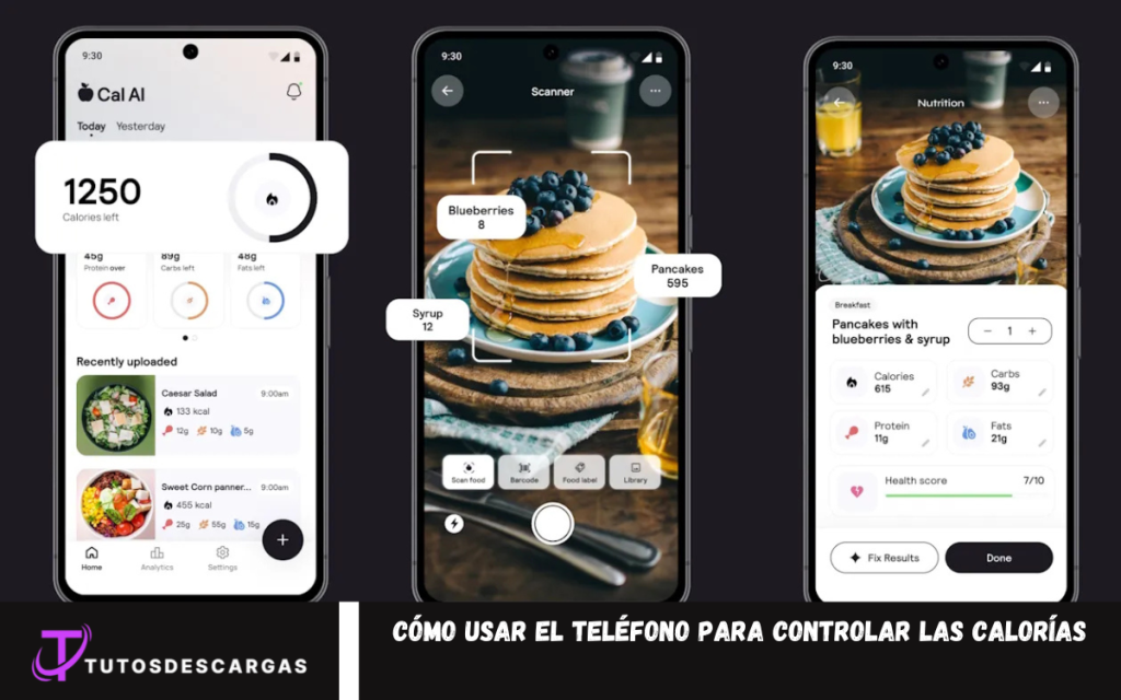 Cómo usar el teléfono para controlar las calorías