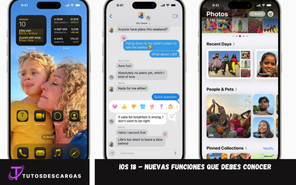 iOS 18 - Nuevas funciones que debes conocer